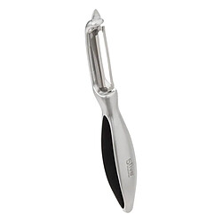 Five Simply Smart Éplucheur Économe Antidérapant Zinc 17cm Argent 