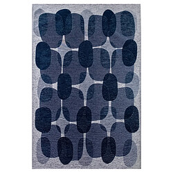 NOVATREND Tapis salon et chambre moderne tissé plat BLACK SPICE 170 x 240 cm