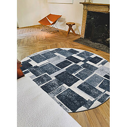 Acheter NOVATREND Tapis salon et chambre tissé plat SQUARY 080 x 150 cm