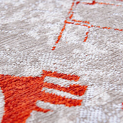 Novatrend Orange City - 200x280 cm - Rouge pas cher