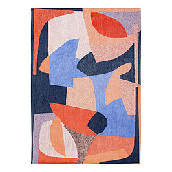 NOVATREND Tapis salon et chambre tissé plat JOY 140 x 200 cm