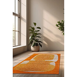 NOVATREND Tapis salon et chambre moderne tissé plat TOUC TOUC 140 x 200 cm