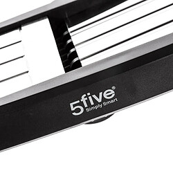 Five Simply Smart Mandoline Avec Poignée Ajustable 3 Lames 24cm Noir