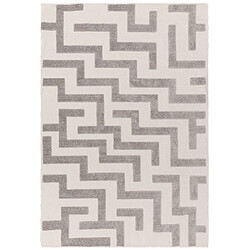 NOVATREND Tapis salon et chambre tissé plat LOCH 200 x 290 cm