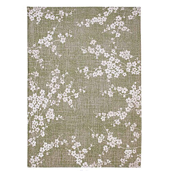 NOVATREND Tapis salon et chambre tissé plat SOGGY 140 x 140 cm