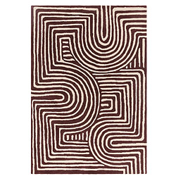 NOVATREND Tapis tufté main en laine TWISTER 160 x 230 cm