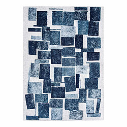 NOVATREND Tapis salon et chambre tissé plat SQUARY 080 x 150 cm 