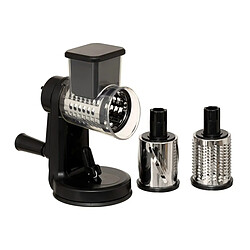 Five Simply Smart Râpe 3 Lames Avec Manivelle Silver Pro 23cm Noir