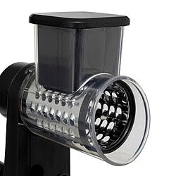 Five Simply Smart Râpe 3 Lames Avec Manivelle Silver Pro 23cm Noir