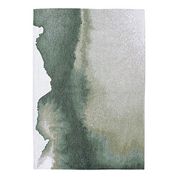 NOVATREND Tapis salon et chambre tissé plat GREEN MIRAGE 240 x 340 cm