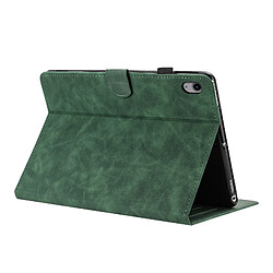 Avis Étui pour tablette en cuir gaufré à motif papillon et fleur pour Samsung Galaxy Tab S11-Vert