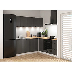 Pegane Cuisine d'angle complète modulable - Blanc