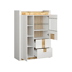 Acheter Pegane Vitrine-bibliothèque - Blanc