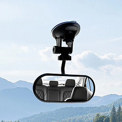 Retroviseur avec Ventouse Miroir de Surveillance Bébé - YUNSTORE - aide Conduite Sécurité 14.5*6cm