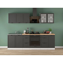 Pegane Cuisine complète moderne - Blanc