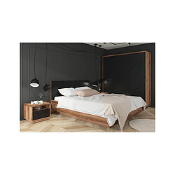 Pegane Table de chevet 1 tiroir - Chêne