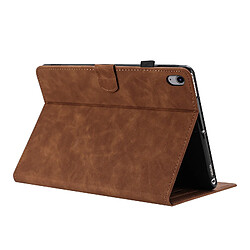 Avis Étui pour tablette en cuir gaufré à motif papillon et fleur pour Samsung Galaxy Tab S11-Marron