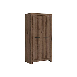 Pegane Armoire 2 portes - Chêne