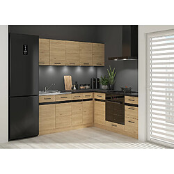 Pegane Cuisine d'angle complète – Chêne