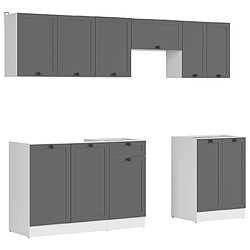 Avis Pegane Cuisine complète 240 cm - Blanc