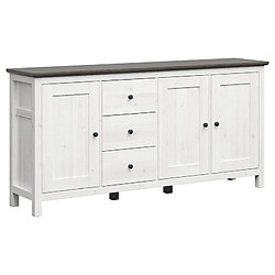 Pegane Commode buffet - Gris clair