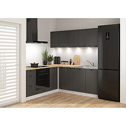 Pegane Cuisine d'angle complète modulable - Blanc