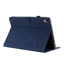 Avis Étui pour tablette en cuir gaufré à motif papillon et fleur pour Samsung Galaxy Tab S11-Bleu