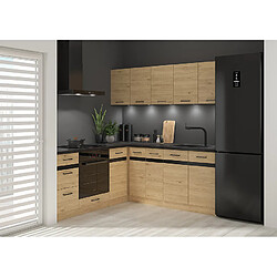 Pegane Cuisine d'angle complète - Chêne