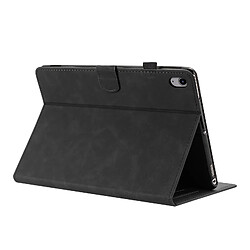 Avis Étui pour tablette en cuir gaufré à motif papillon et fleur pour Samsung Galaxy Tab S11-Noir