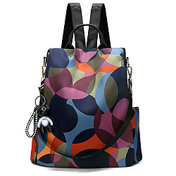 Sac à dos antivol polyvalent pour étudiantes, en nylon Oxford imperméable, grande capacité, idéal comme cadeau de Noël pour maman. Parfait pour toutes les occasions.~00534