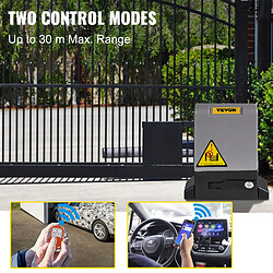 Avis VEVOR Ouvre-porte coulissante portail auto 1800 kg 4 télécommande contrôle APP
