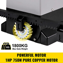 Acheter VEVOR Ouvre-porte coulissante portail auto 1800 kg 4 télécommande contrôle APP