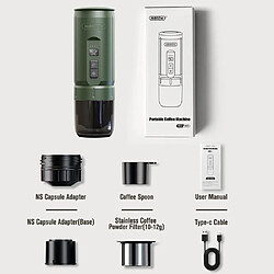 Machine à Expresso Portable Hibrew H4C Classic - Programmable avec batterie amovible