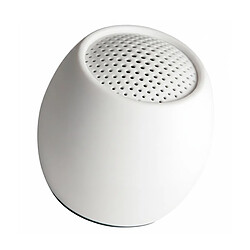 Boompods Mini Enceinte Sans Fil TWS Bluetooth Étanche IPX6 Collection Zero Blanc