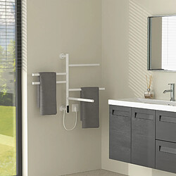 LuxeBath Chauffe-Serviette Électrique, 75W 45-60°C 450x622 mm