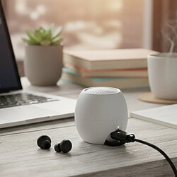 Avis Boompods Mini Enceinte Sans Fil TWS Bluetooth Étanche IPX6 Collection Zero Blanc