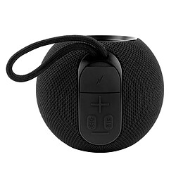 PARTY Enceinte TWS Bluetooth 5.3 15W Lumineuse Format Ronde Modèle Party Ball Noir