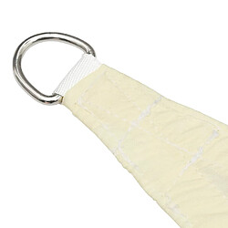 Avis Helloshop26 Voile toile d'ombrage parasol tissu oxford carré 7 x 7 m crème 02_0009539