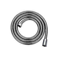 Avizar Flexible de Douche Universel 2m en Double Zinc avec Joints d'Étanchéité Argent