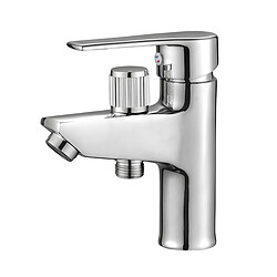 Avizar Mitigeur de Lavabo 1 Trou Finition Chromé Anti-corrosion Argent