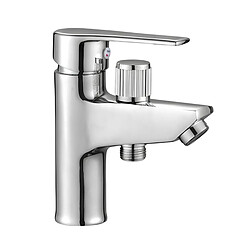 Avizar Mitigeur de Lavabo 1 Trou Finition Chromé Anti-corrosion Argent