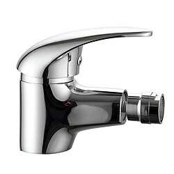 Avizar Robinet de Lavabo Monocommande Chromé 12x11cm Eau Chaude et Froide Argent