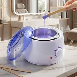 Avis Avizar Chauffe-Cire Électrique 100W 500ml Multifonction pour Épilation Blanc