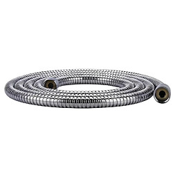 Avizar Flexible de Douche 2.5m Universel avec Joints d'Étanchéité Argent