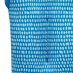 Built Sac Isotherme Zippé pour Deux Biberons Motif Pois avec Sangle Amovible Bleu pas cher