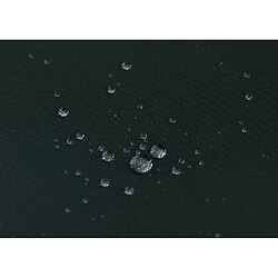 Mendler Lot de 2 chaises de jardin HWC-O12, coussins d'assise/de dossier d'extérieur, tressage en corde d'aluminium ~ vert, revêtement vert