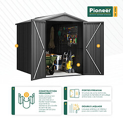 Avis Hoggar - Abri Pioneer Y50 - 4,30m² - Abri extérieur métallique - Construction IronCore® - Portes premium - Anti-corrosion - 10 ans de garantie