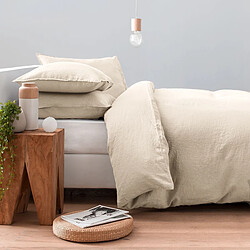 Cotton & Co Housse de couette en pur lin lavé français