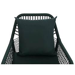 Avis Mendler Lot de 2 chaises de jardin HWC-O12, coussins d'assise/de dossier d'extérieur, tressage en corde d'aluminium ~ vert, revêtement vert