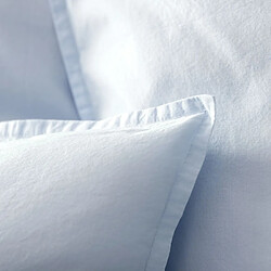 Cotton & Co Housse de couette en percale lavée de coton 120 fils